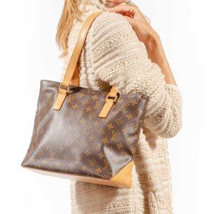 Auth Louis Vuitton Cabas Piano Shoulder #29991L36B